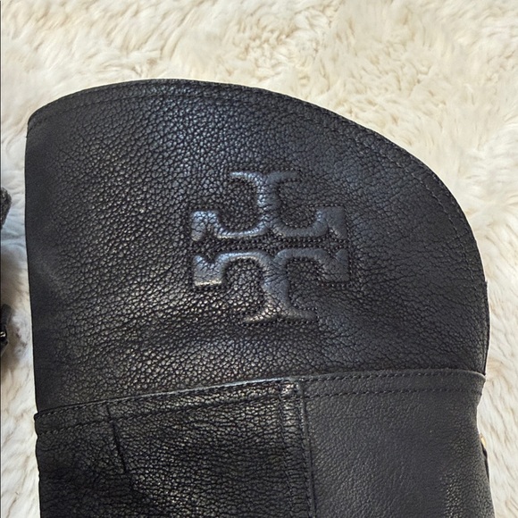 Tory Burch Black Knee-High Boots - Picture 3 of 6